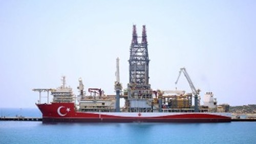 Το τουρκικό πλωτό γεωτρύπανο «Αμπντουλχαμίντ» ετοιμάζεται για νέα επιχείρηση στη Μεσόγειο