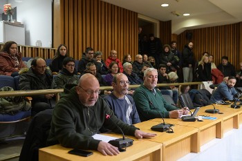 Από την παρέμβαση μέσα στο Δημοτικό Συμβούλιο