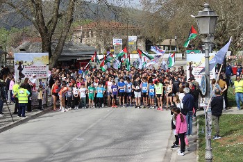 Από την εκκίνηση του αγώνα των 5 χλμ.